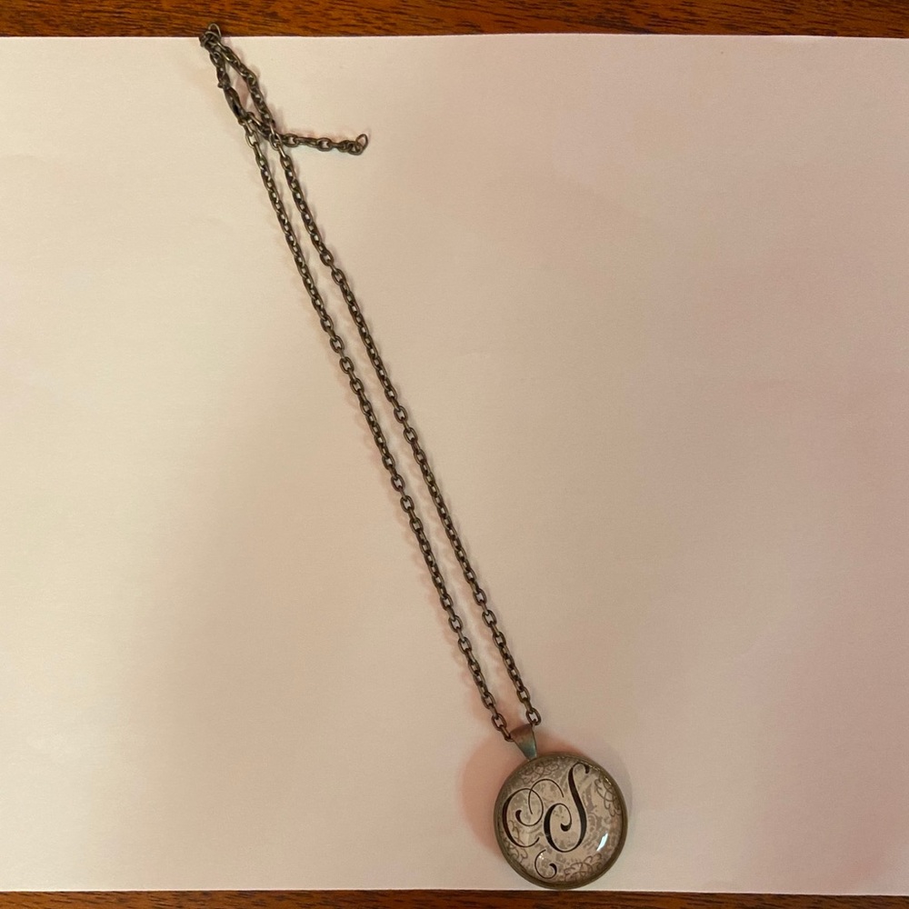Initial Outfitters “S” Necklace